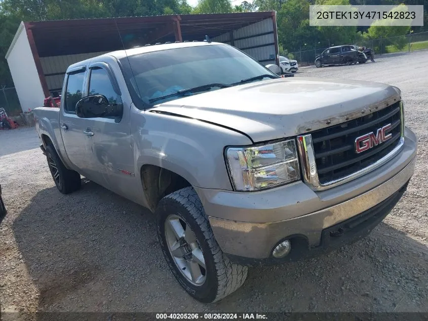 2007 GMC Sierra 1500 Slt VIN: 2GTEK13Y471542823 Lot: 40205206