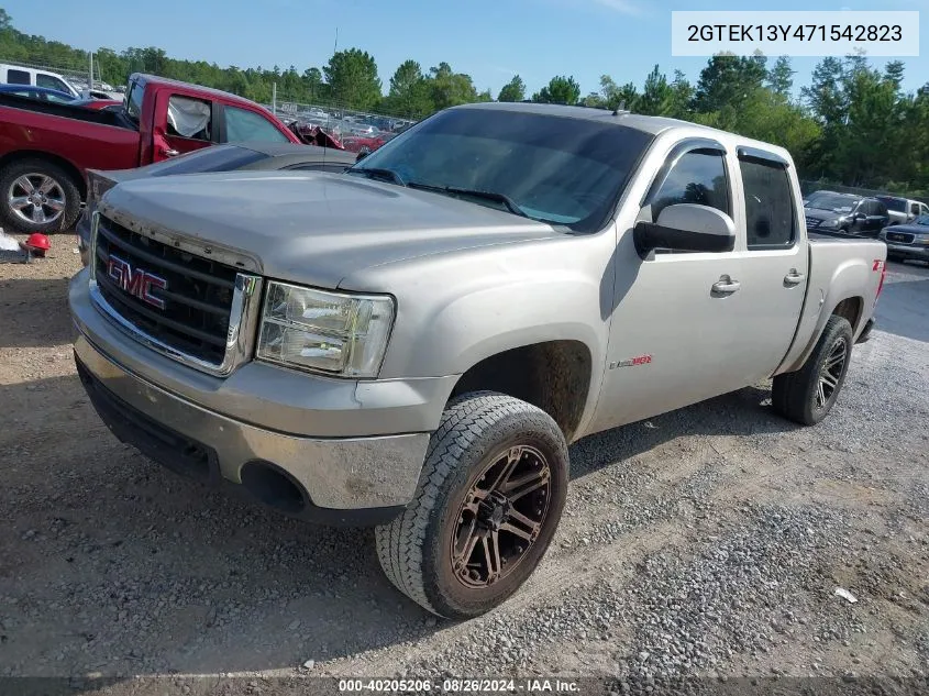 2007 GMC Sierra 1500 Slt VIN: 2GTEK13Y471542823 Lot: 40205206