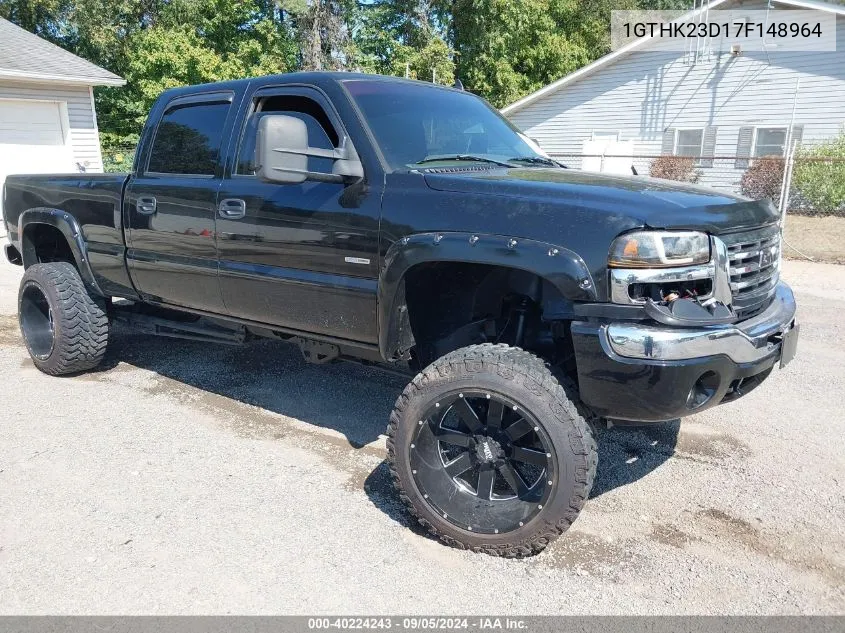 2007 GMC Sierra K2500 Heavy Duty VIN: 1GTHK23D17F148964 Lot: 40224243