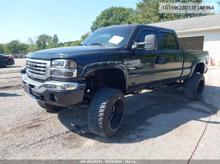 2007 GMC Sierra K2500 Heavy Duty VIN: 1GTHK23D17F148964 Lot: 40224243