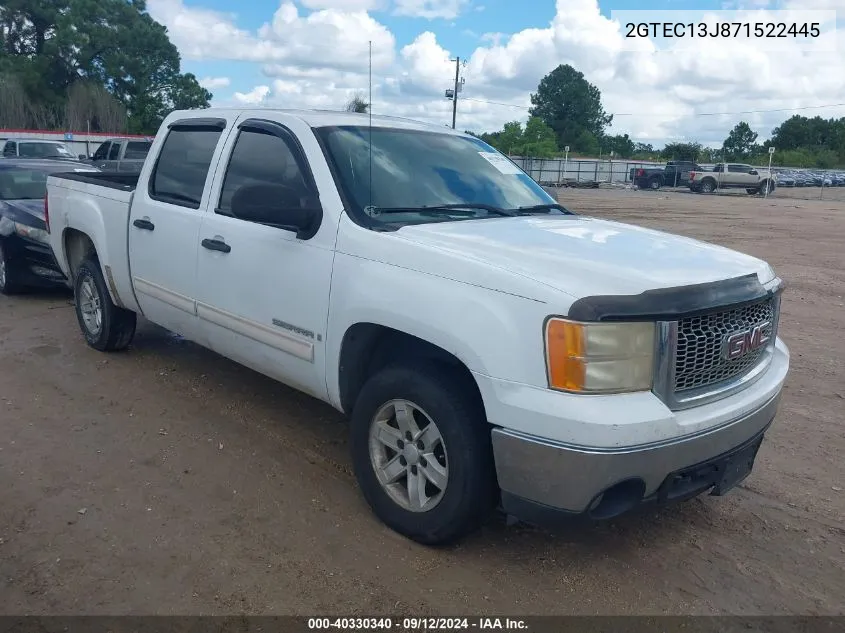 2GTEC13J871522445 2007 GMC Sierra 1500 Sle1