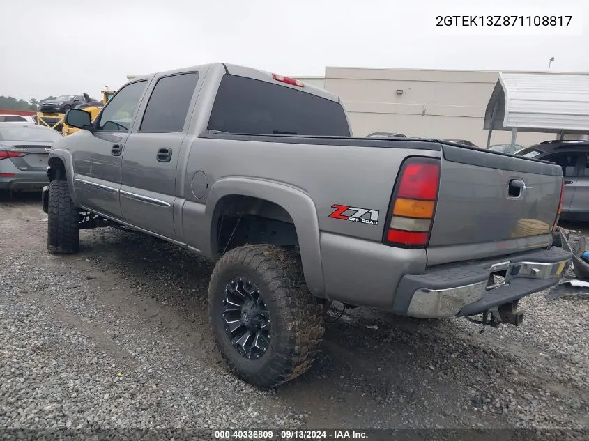 2007 GMC New Sierra K1500 Classic VIN: 2GTEK13Z871108817 Lot: 40336809