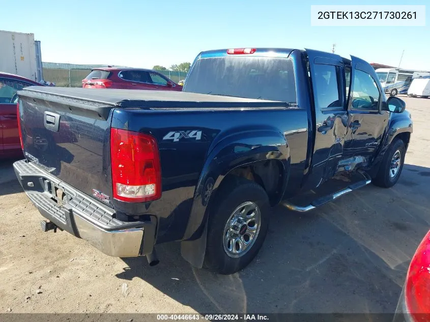 2GTEK13C271730261 2007 GMC Sierra 1500 Sl