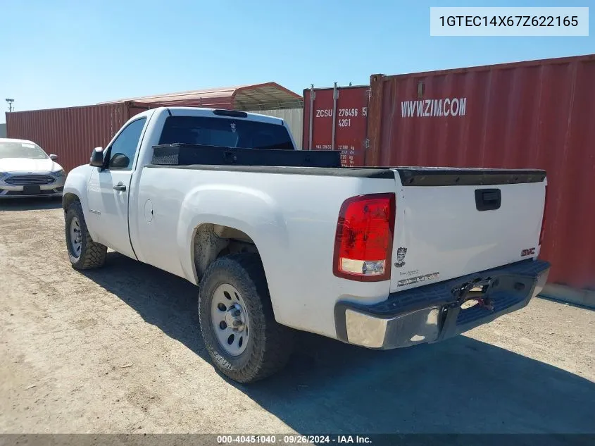 1GTEC14X67Z622165 2007 GMC Sierra 1500 Work Truck