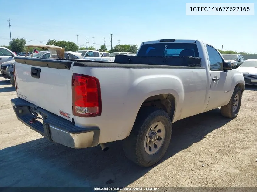 1GTEC14X67Z622165 2007 GMC Sierra 1500 Work Truck