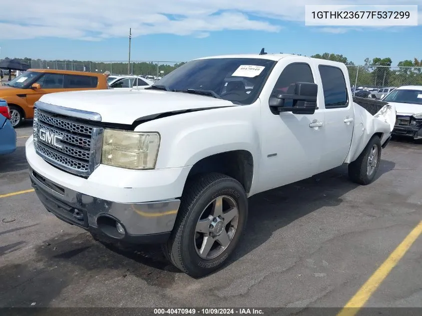 2007 GMC Sierra K2500 Heavy Duty VIN: 1GTHK23677F537299 Lot: 40470949