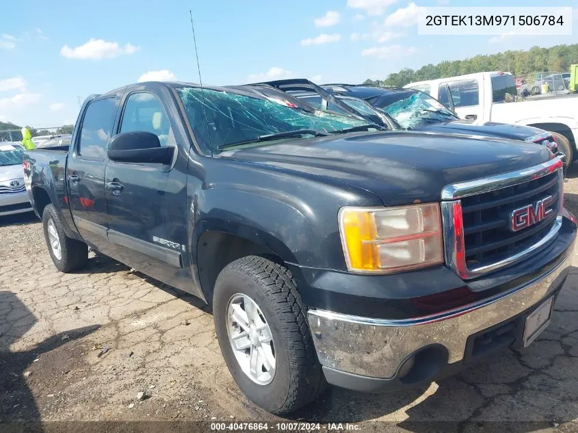 2007 GMC Sierra 1500 Slt VIN: 2GTEK13M971506784 Lot: 40476864