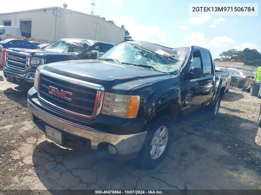 2007 GMC Sierra 1500 Slt VIN: 2GTEK13M971506784 Lot: 40476864