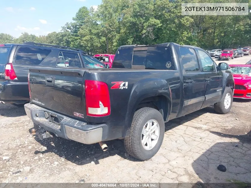 2007 GMC Sierra 1500 Slt VIN: 2GTEK13M971506784 Lot: 40476864