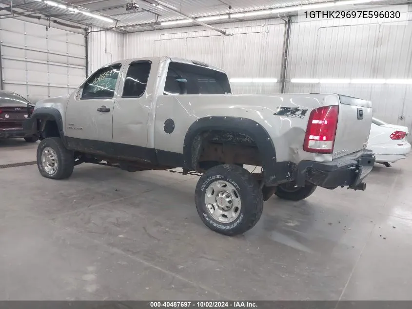 1GTHK29697E596030 2007 GMC Sierra 2500Hd Sle1