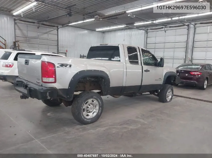 1GTHK29697E596030 2007 GMC Sierra 2500Hd Sle1