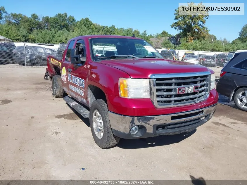 2007 GMC Sierra 2500Hd Sle1 VIN: 1GTHK29K07E530902 Lot: 40492733