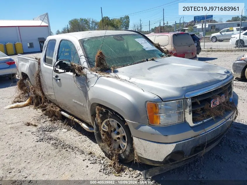 2007 GMC Sierra 1500 Sle1 VIN: 2GTEC19J971683961 Lot: 40539882