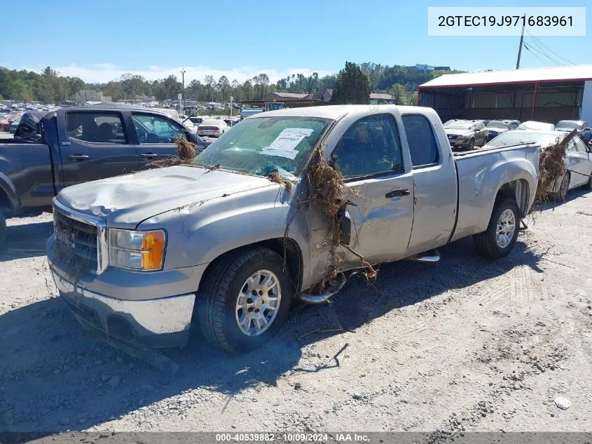 2007 GMC Sierra 1500 Sle1 VIN: 2GTEC19J971683961 Lot: 40539882