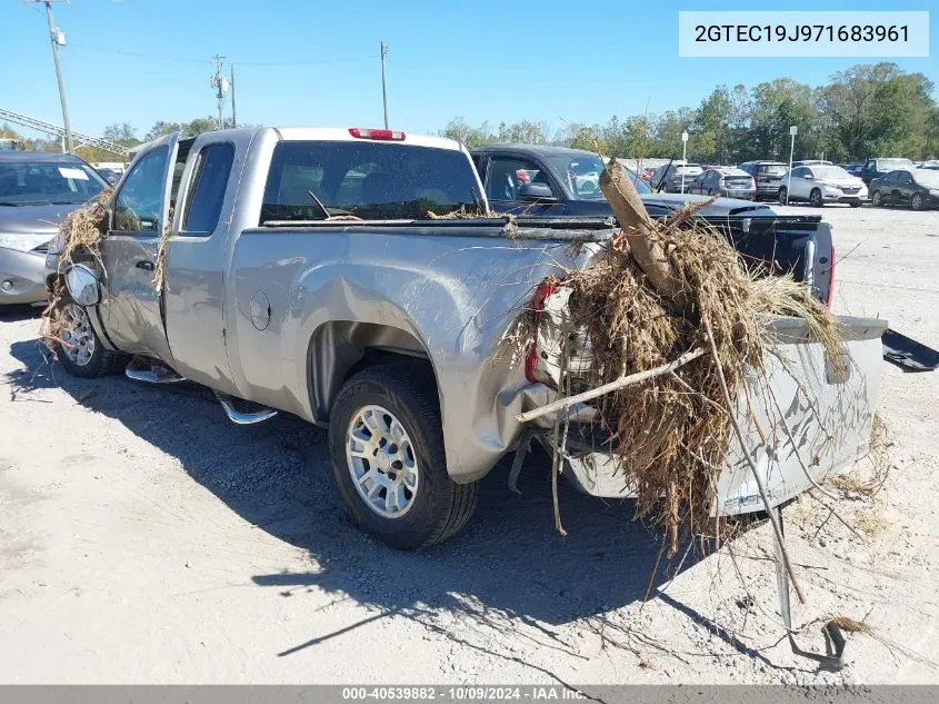 2007 GMC Sierra 1500 Sle1 VIN: 2GTEC19J971683961 Lot: 40539882