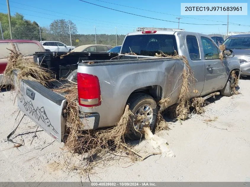 2007 GMC Sierra 1500 Sle1 VIN: 2GTEC19J971683961 Lot: 40539882