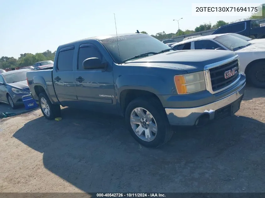 2007 GMC Sierra 1500 Sle1 VIN: 2GTEC130X71694175 Lot: 40542726