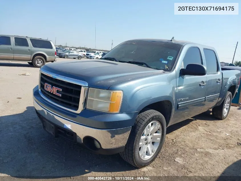 2007 GMC Sierra 1500 Sle1 VIN: 2GTEC130X71694175 Lot: 40542726