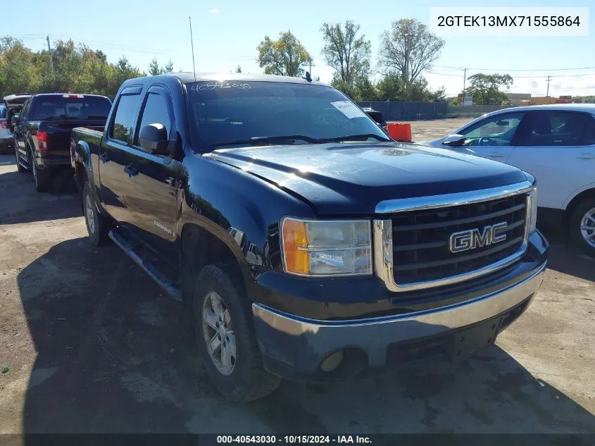 2007 GMC Sierra 1500 Sle2 VIN: 2GTEK13MX71555864 Lot: 40543030