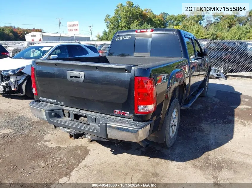 2007 GMC Sierra 1500 Sle2 VIN: 2GTEK13MX71555864 Lot: 40543030