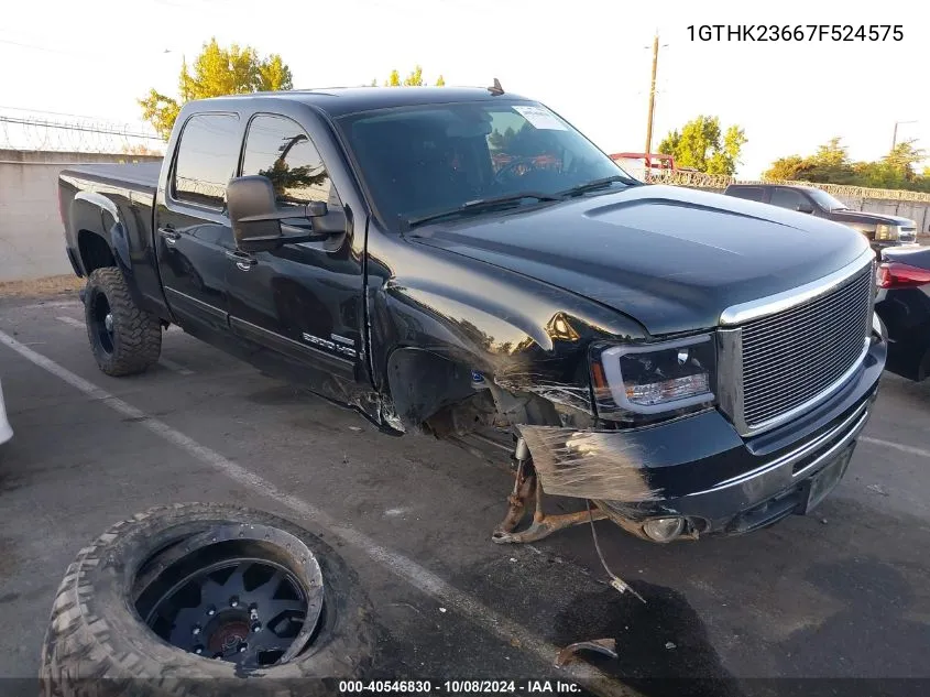 2007 GMC Sierra 2500Hd Slt VIN: 1GTHK23667F524575 Lot: 40546830