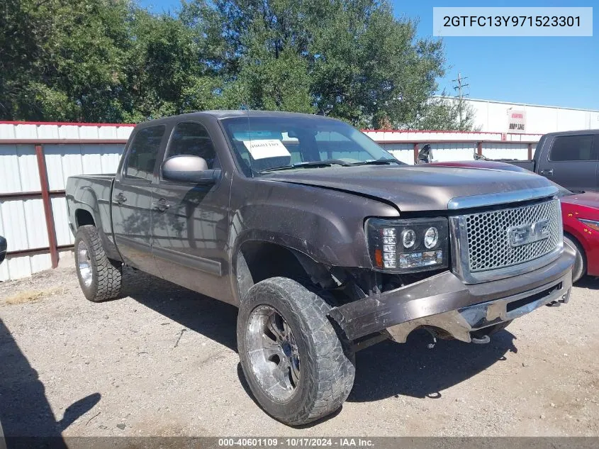 2007 GMC Sierra 1500 Slt VIN: 2GTFC13Y971523301 Lot: 40601109