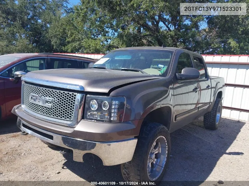 2007 GMC Sierra 1500 Slt VIN: 2GTFC13Y971523301 Lot: 40601109