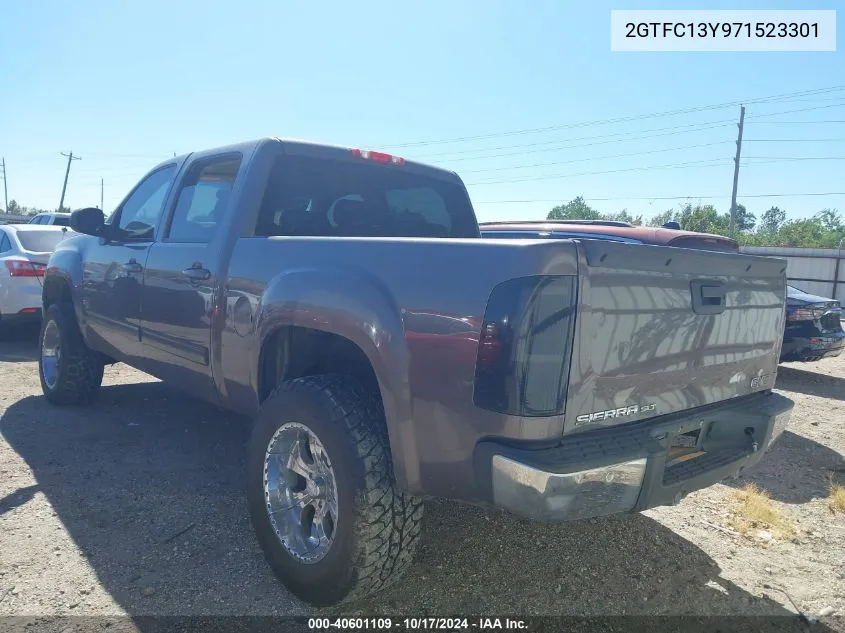 2007 GMC Sierra 1500 Slt VIN: 2GTFC13Y971523301 Lot: 40601109