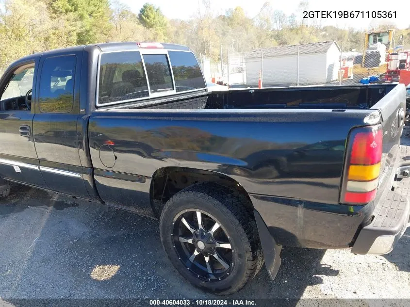 2GTEK19B671105361 2007 GMC Sierra 1500 Classic Slt