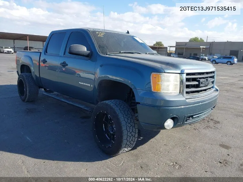 2007 GMC Sierra 1500 Sle1 VIN: 2GTEC13J971535415 Lot: 40622262