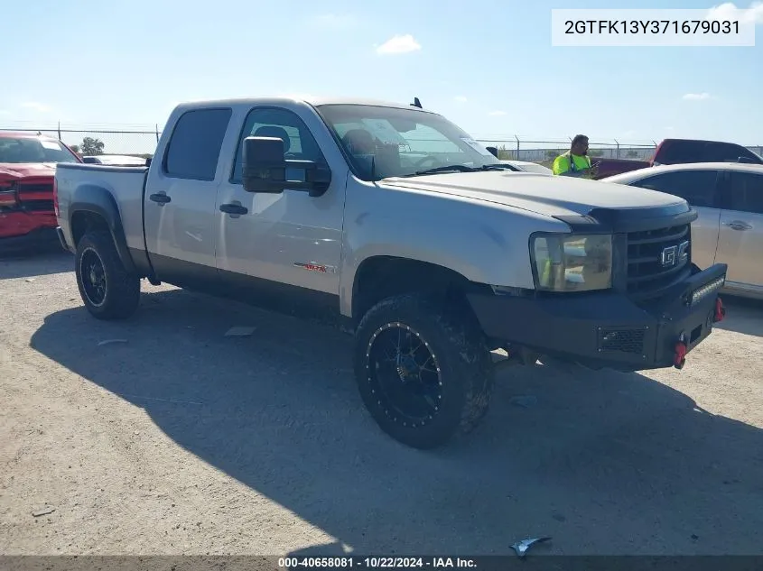 2007 GMC Sierra 1500 Sle1 VIN: 2GTFK13Y371679031 Lot: 40658081