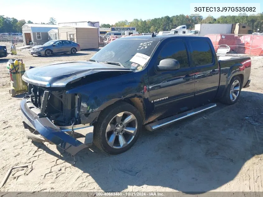 2007 GMC Sierra 1500 Sle1 VIN: 3GTEC13J97G535082 Lot: 40663460