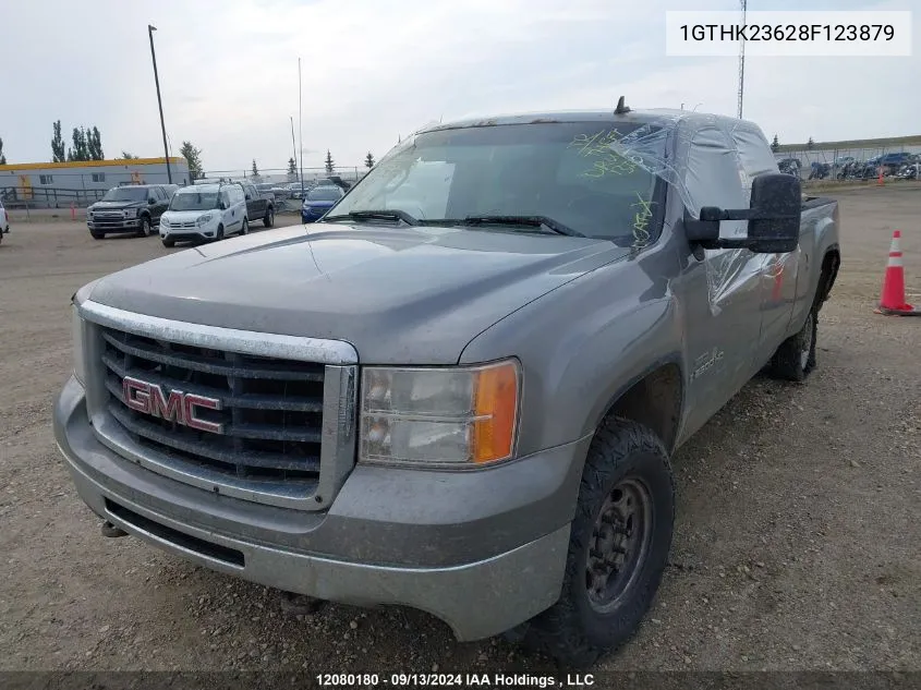 2008 GMC Sierra K2500 Heavy Duty VIN: 1GTHK23628F123879 Lot: 12080180