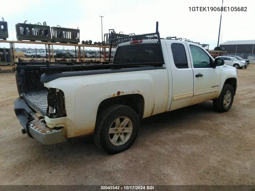 1GTEK19068E105682 2008 GMC Sierra K1500