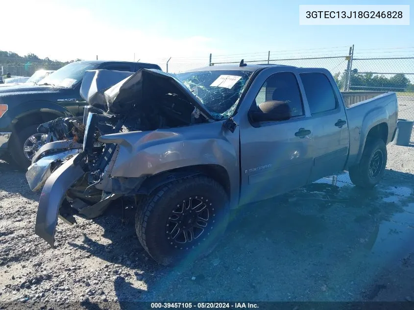 3GTEC13J18G246828 2008 GMC Sierra 1500 Sle1