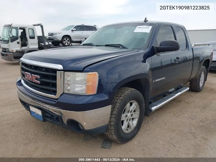 2GTEK190981223825 2008 GMC Sierra 1500 Sle1