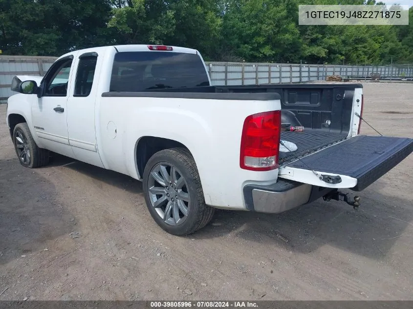 1GTEC19J48Z271875 2008 GMC Sierra 1500 Sle1