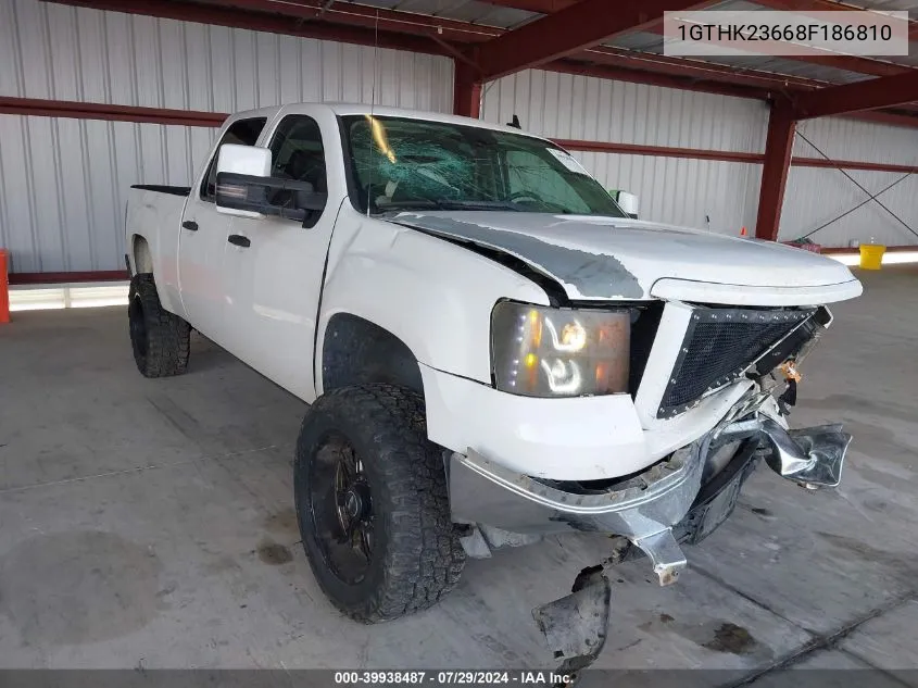 2008 GMC Sierra 2500Hd Sle1 VIN: 1GTHK23668F186810 Lot: 39938487