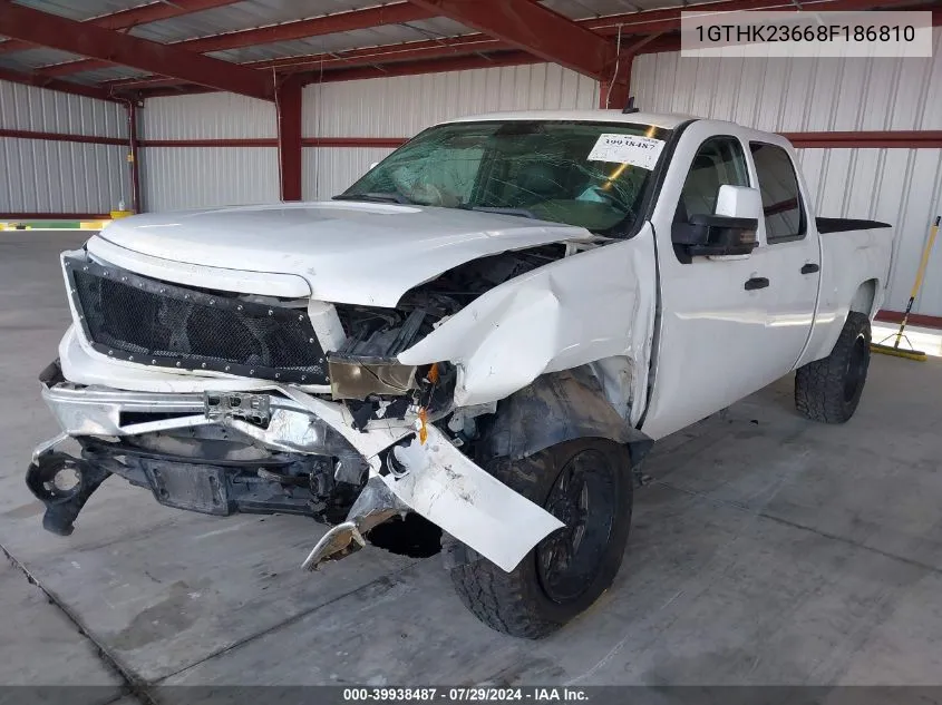 2008 GMC Sierra 2500Hd Sle1 VIN: 1GTHK23668F186810 Lot: 39938487