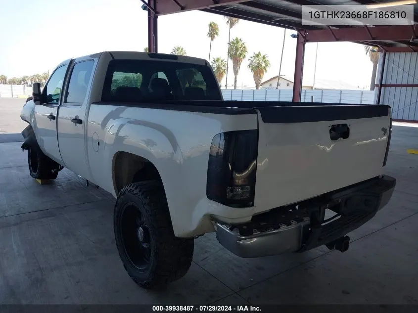 2008 GMC Sierra 2500Hd Sle1 VIN: 1GTHK23668F186810 Lot: 39938487