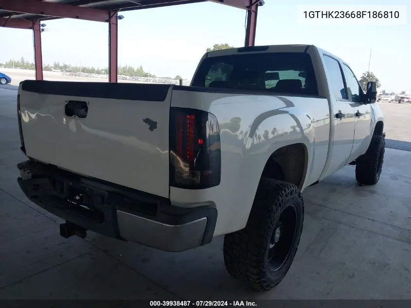 1GTHK23668F186810 2008 GMC Sierra 2500Hd Sle1