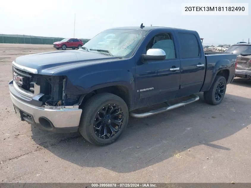 2GTEK13M181182490 2008 GMC Sierra 1500 Sle1