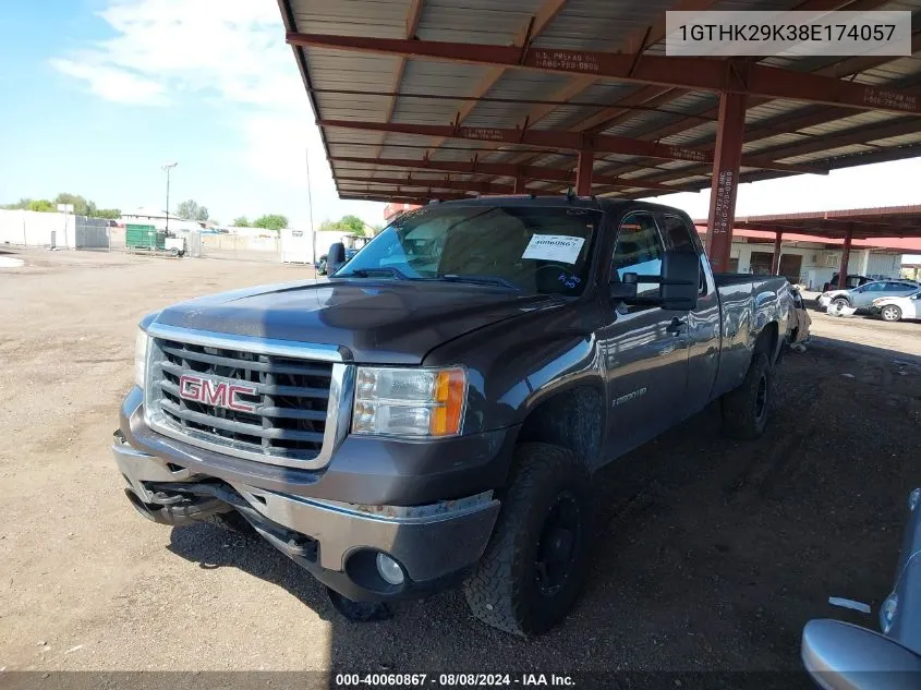 2008 GMC Sierra 2500Hd Sle1 VIN: 1GTHK29K38E174057 Lot: 40060867