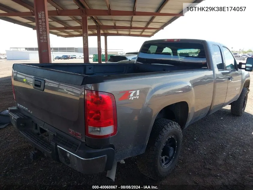 2008 GMC Sierra 2500Hd Sle1 VIN: 1GTHK29K38E174057 Lot: 40060867