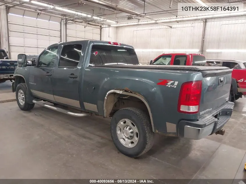 2008 GMC Sierra 2500Hd Sle1 VIN: 1GTHK23K58F164391 Lot: 40093656