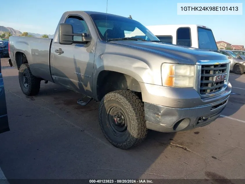 2008 GMC Sierra 2500Hd Work Truck VIN: 1GTHK24K98E101413 Lot: 40123823