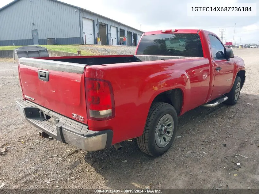 1GTEC14X68Z236184 2008 GMC Sierra 1500 Work Truck