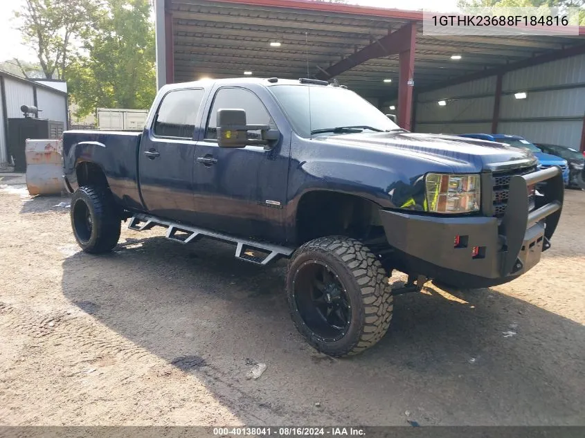 2008 GMC Sierra 2500Hd Slt VIN: 1GTHK23688F184816 Lot: 40138041