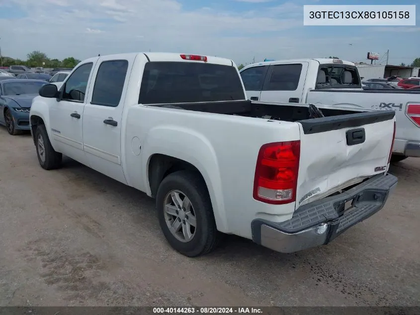 3GTEC13CX8G105158 2008 GMC Sierra 1500 C1500