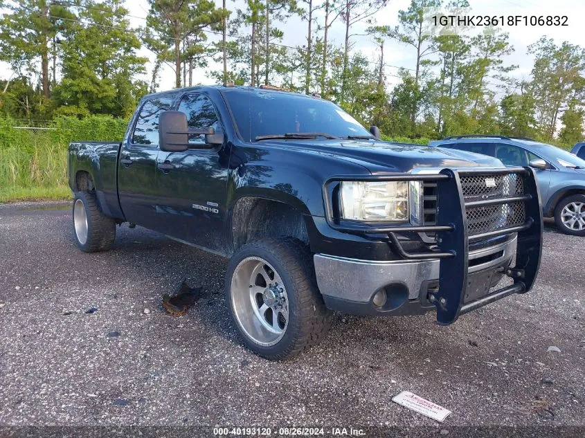 2008 GMC Sierra 2500Hd Sle2 VIN: 1GTHK23618F106832 Lot: 40193120